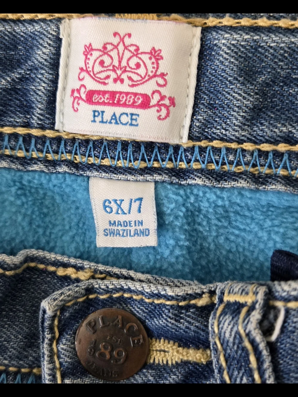 Classic Light Blue Girls Jeans #474